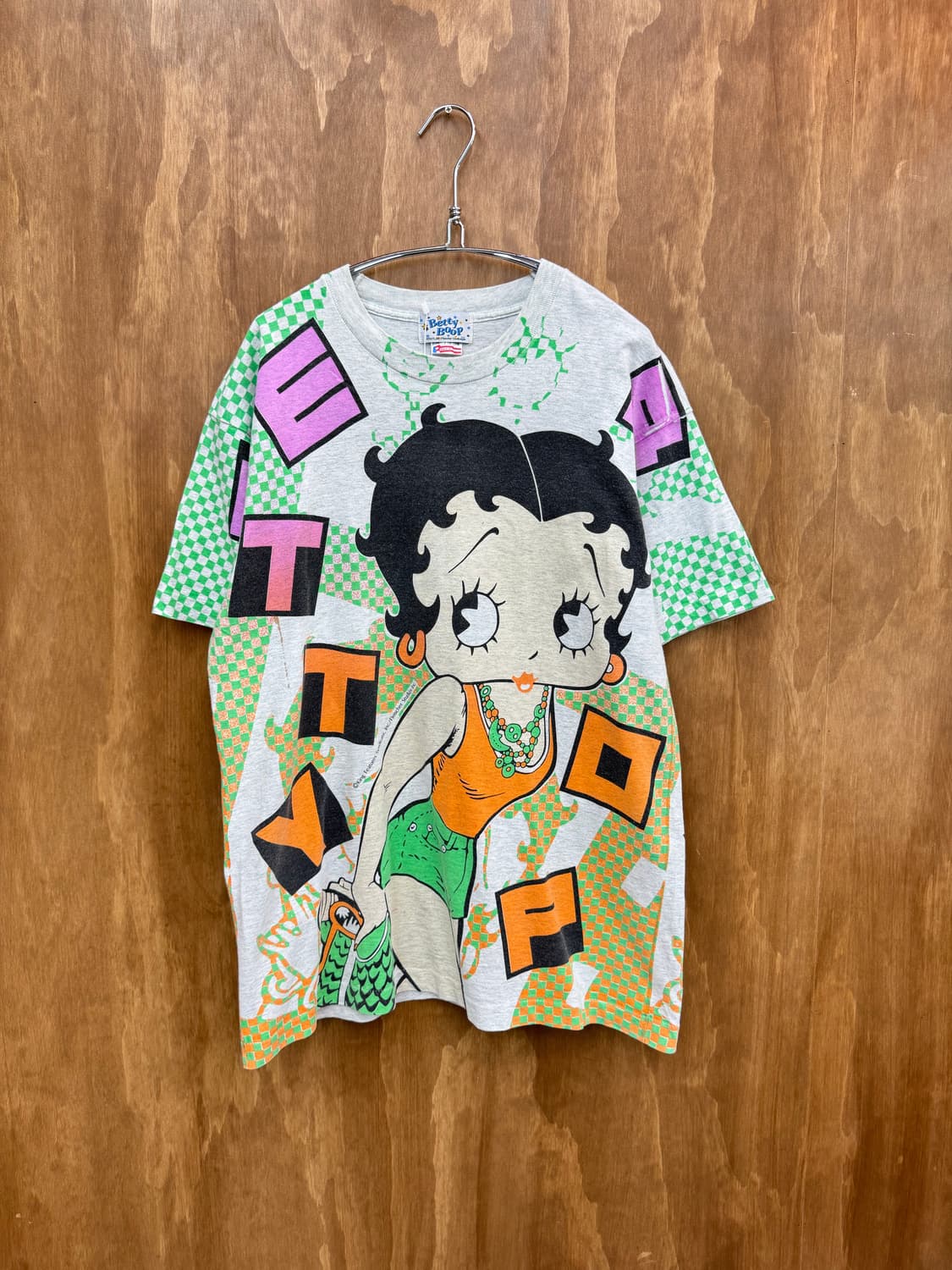 90‘s fruit of the loom 베티붑 티셔츠 상품이미지1