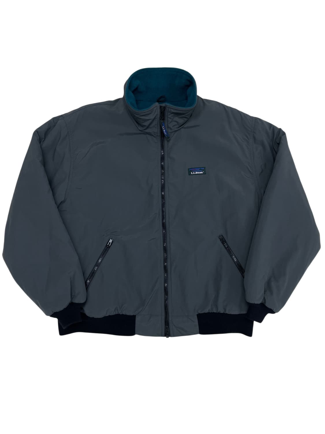 [L]90s L.L.Bean Made USA 웜업 플리스 자켓 상품이미지2