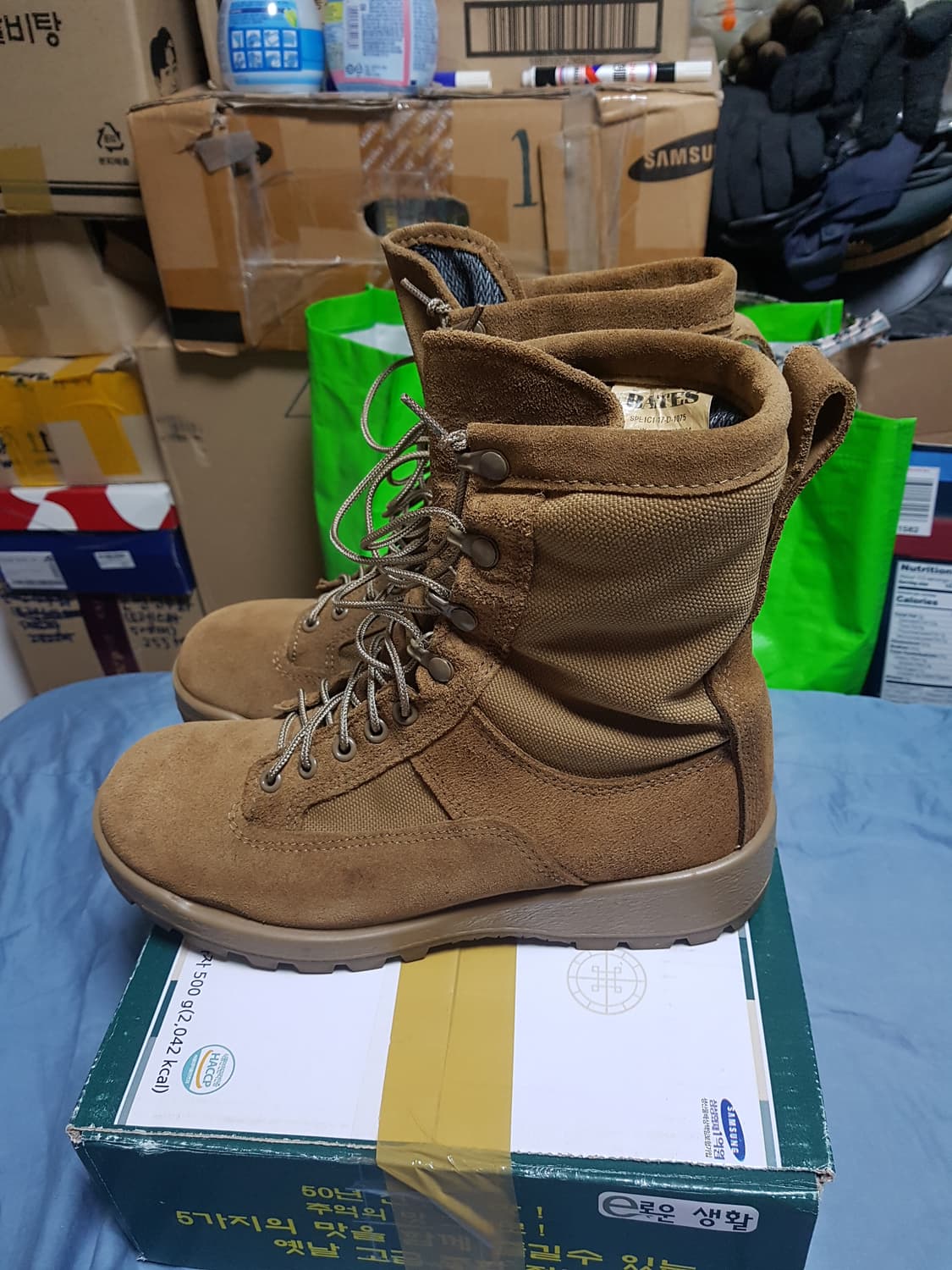 미군 베이츠 고어텍스 사계절용 사막화 전투화 군화 6.5W 판매 상품이미지2