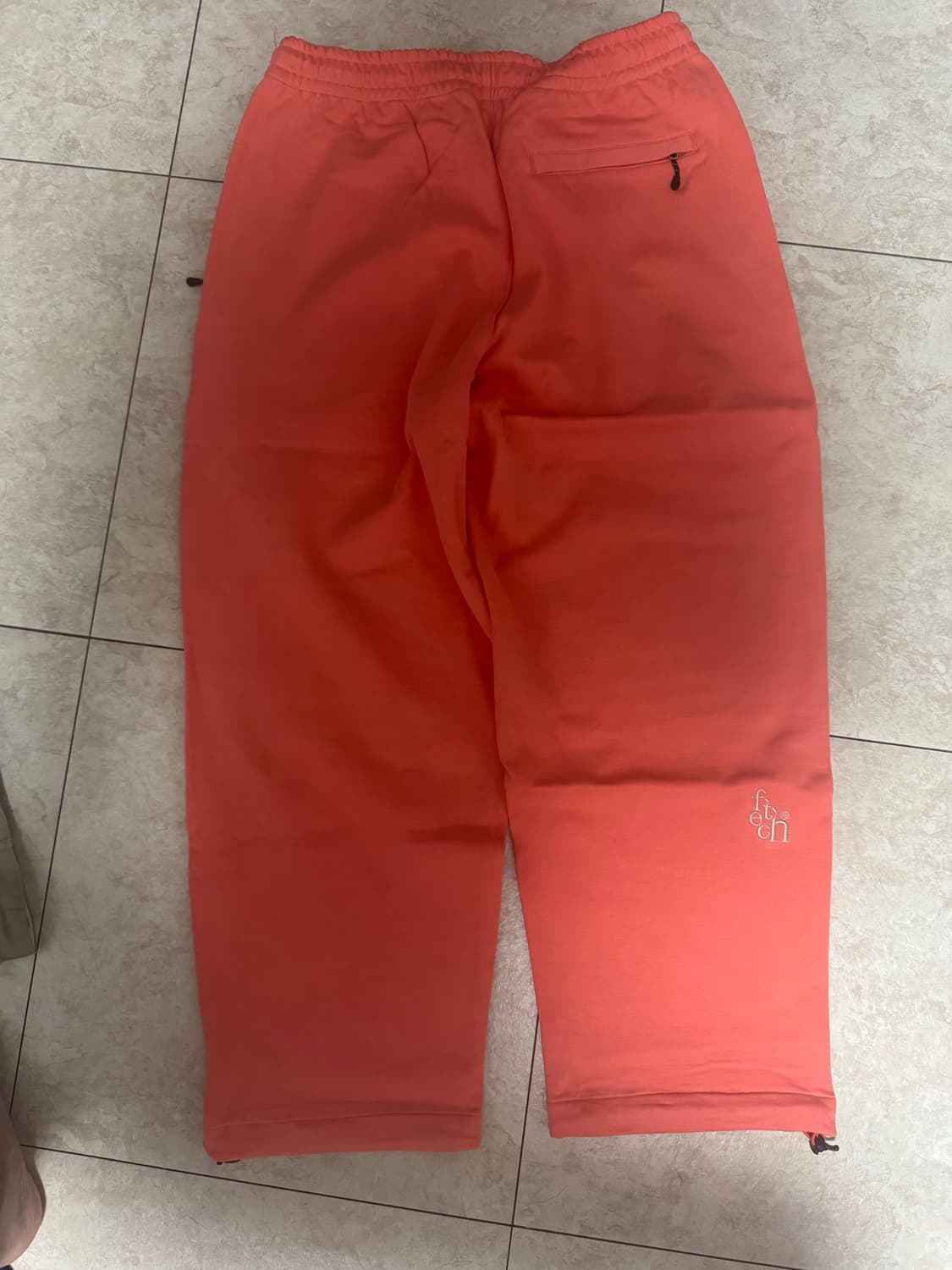 페치선데이 fetch 스웻팬츠 오렌지 XL 상품이미지2