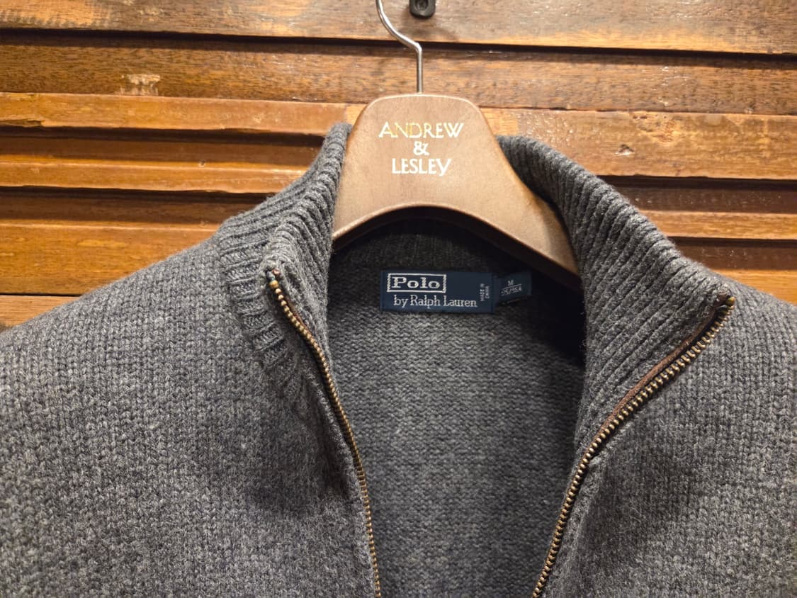 폴로랄프로렌 램스울니트 집업 상품이미지2