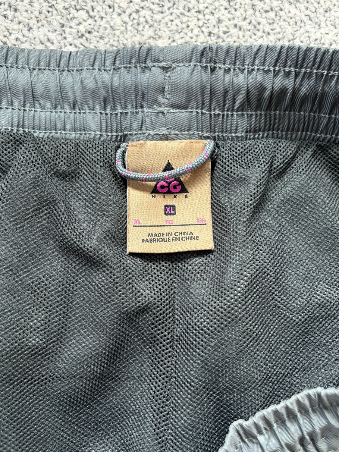 2018 나이키 ACG 우븐 쇼츠 그레이 아시아 xl 상품이미지3