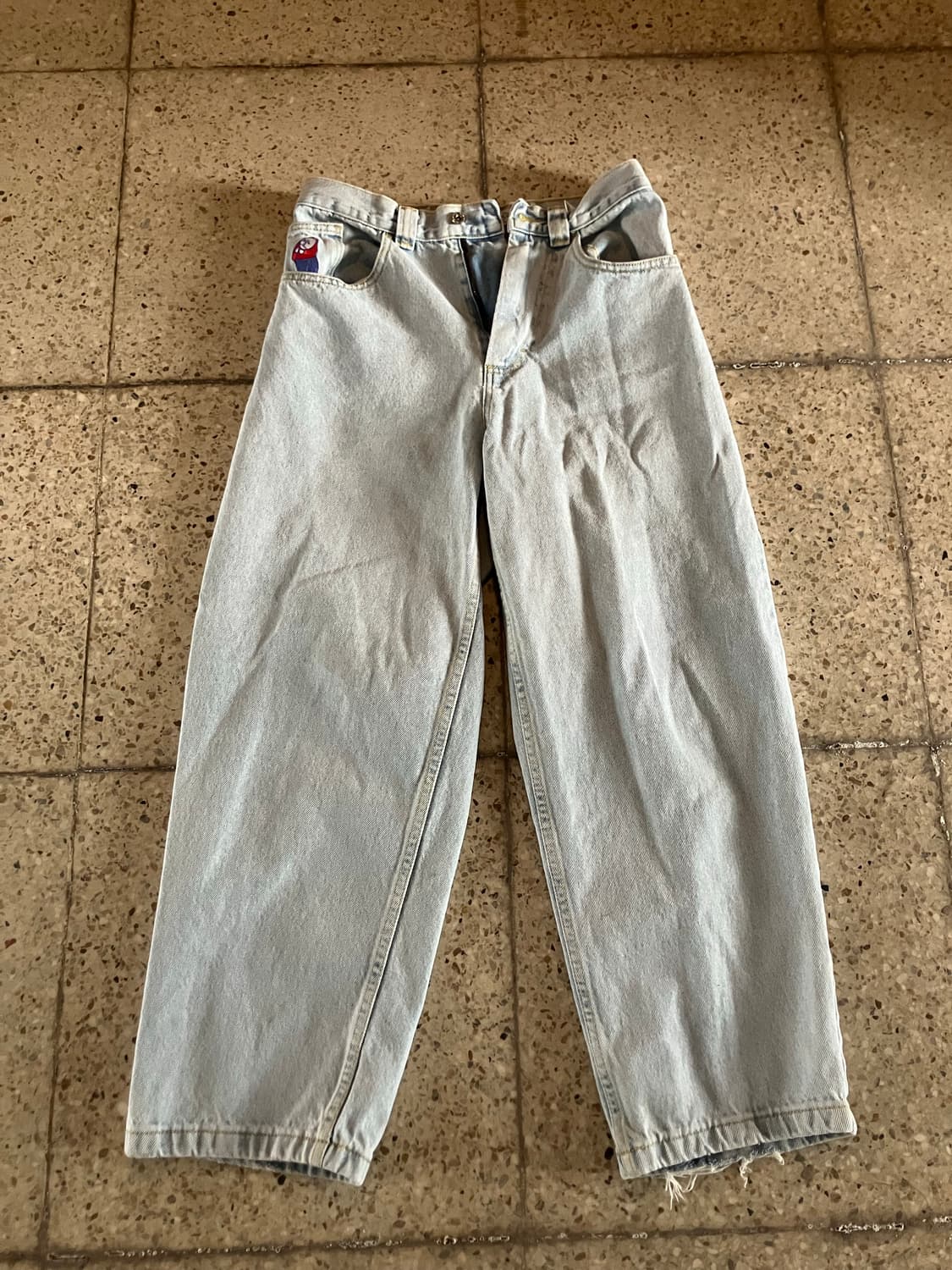 폴라스케이트 빅보이 청바지 바지 데님 XS 상품이미지1