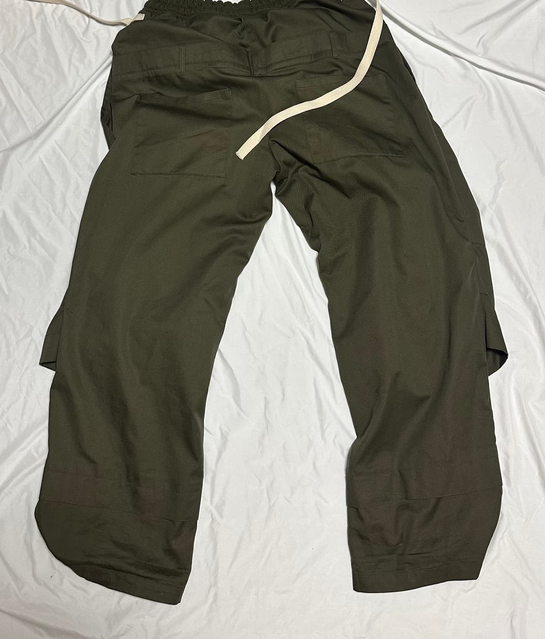뉴치프시크 dp combine layerd pants(khaki) 상품이미지3