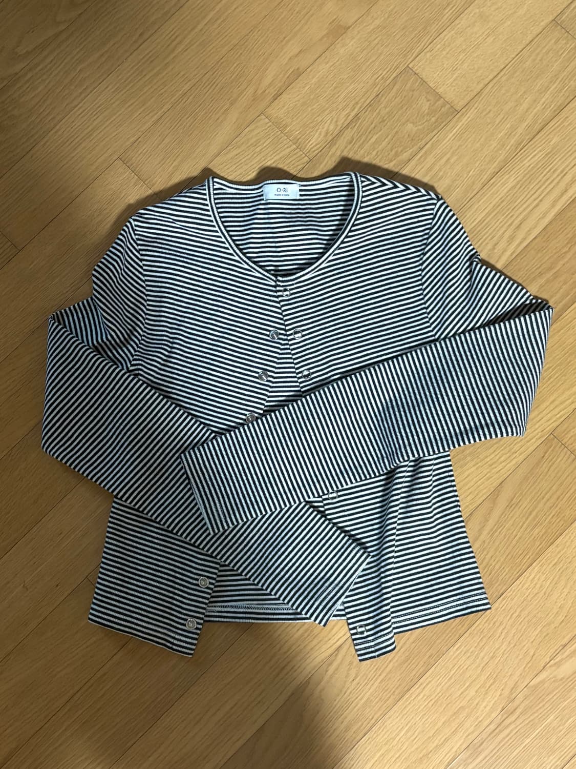 빈티지 스트라이프 가디건 상품이미지1