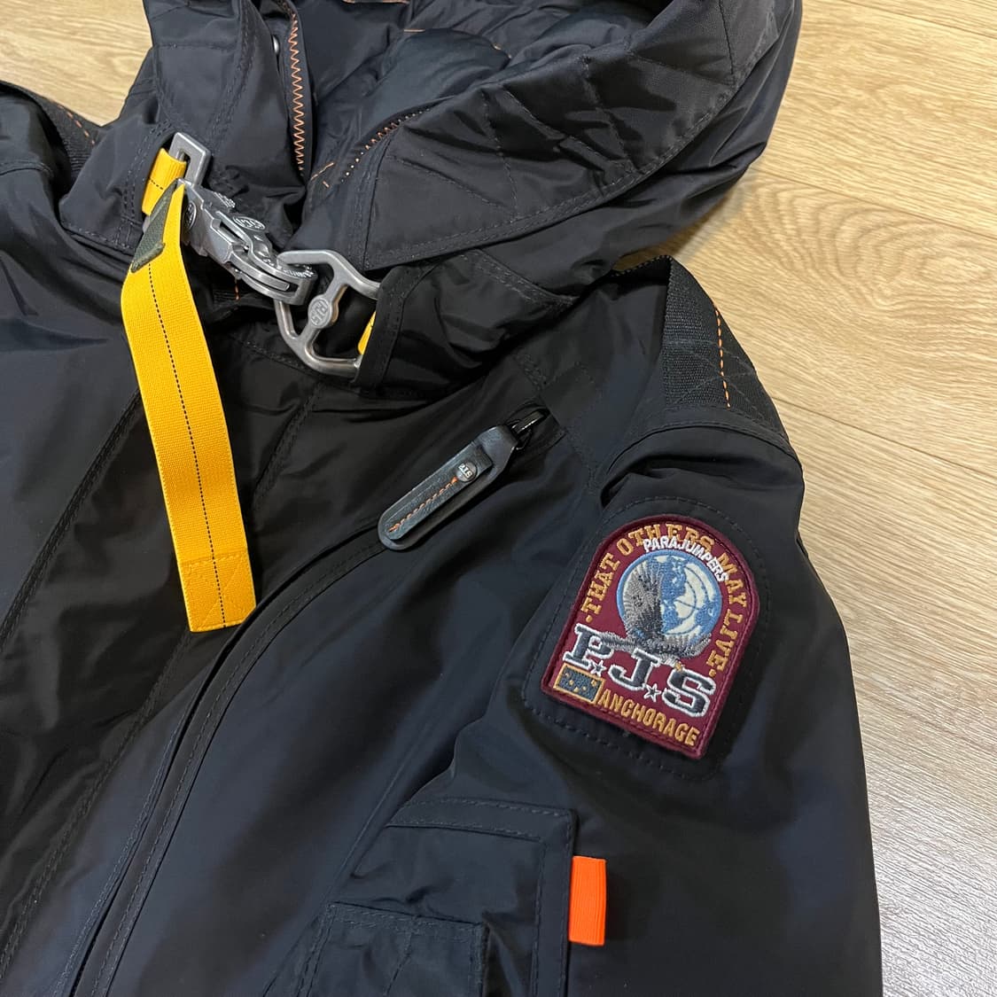 새 상품급) 파라점퍼스 탱크 다운 야상 패딩 마스터피스 오버핏L (정품) 상품이미지7