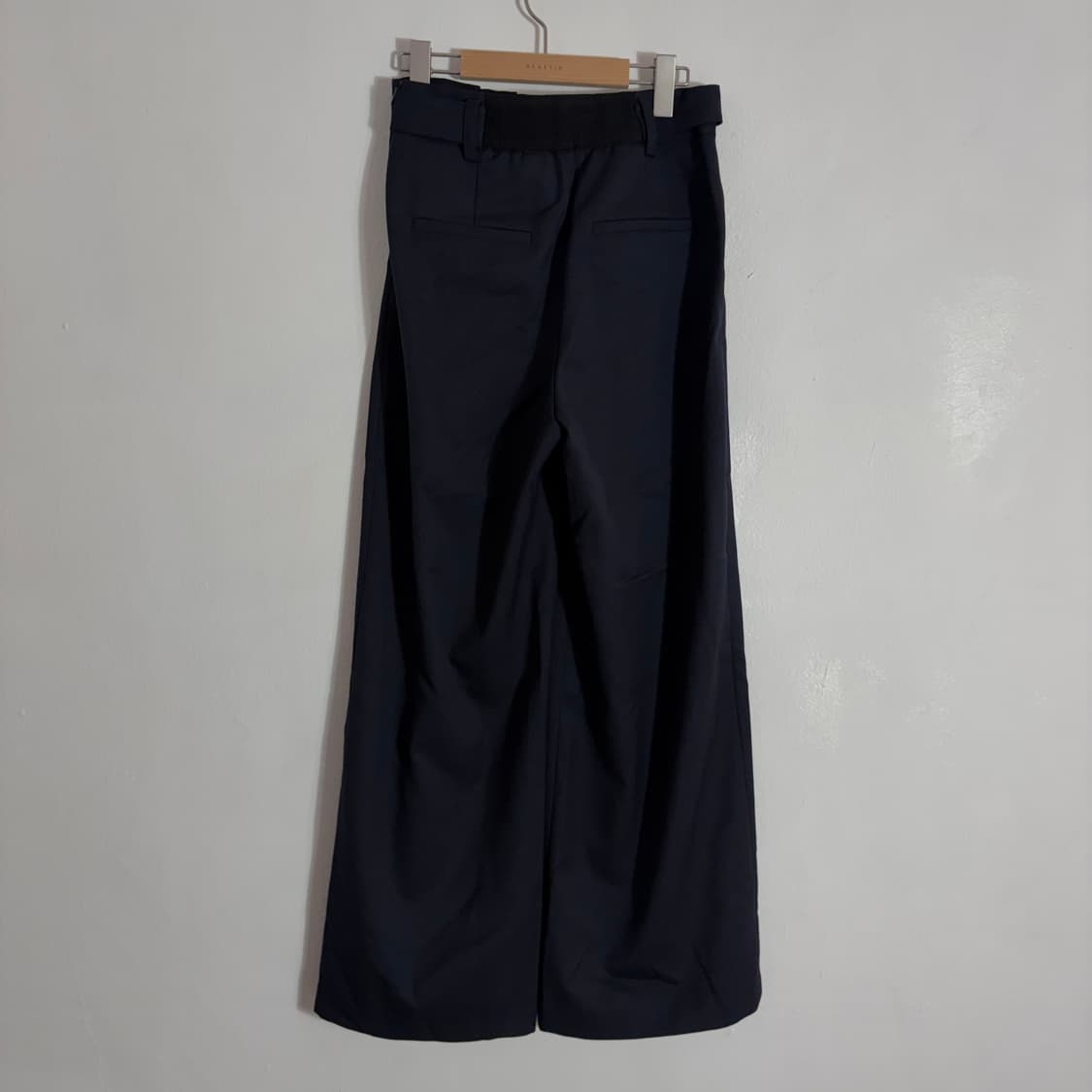 한섬) 시스템 모 벨트 밴딩 와이드 팬츠 (64~94) 상품이미지2