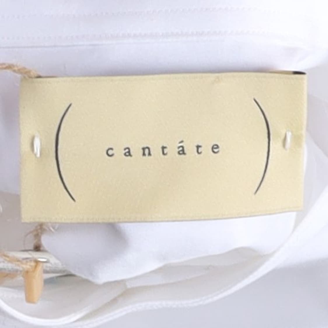 칸타테 Cantate Band Collar Stripe Shirt 
 상품이미지7