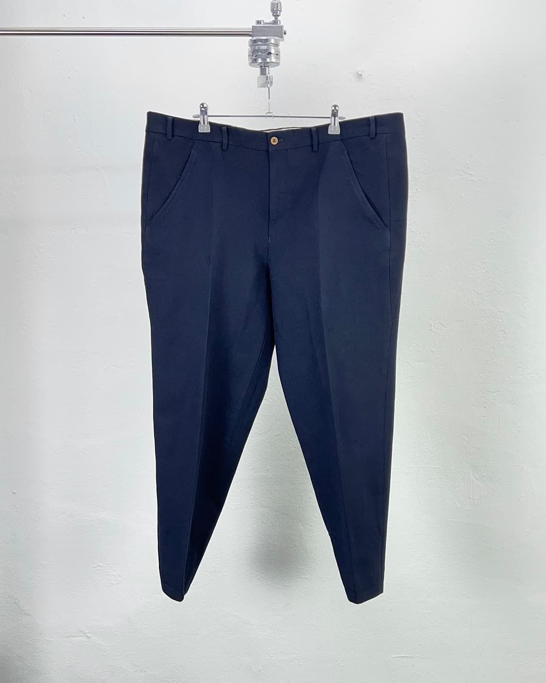 꼼데가르송 옴므 플러스 AD2012 와이드 턴업 트라우저 원턱 팬츠 상품이미지1