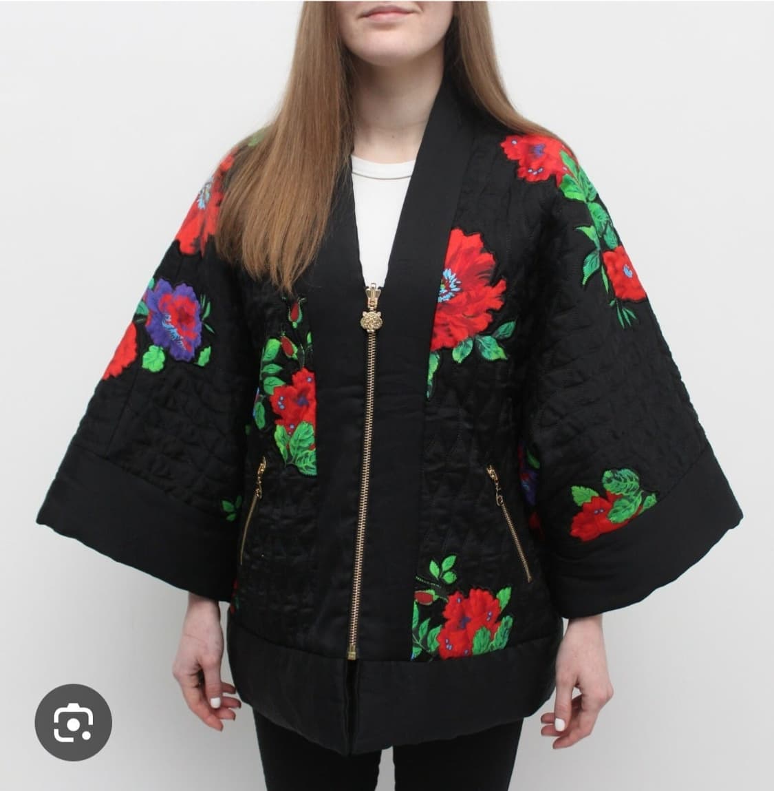 겐조 H&M 리버시블 오버핏 봄버 자켓 여성M 상품이미지10