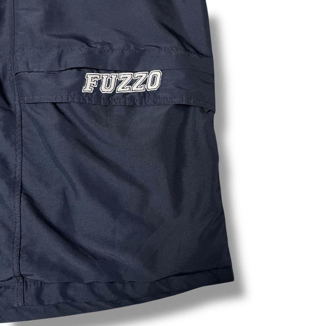 FUZZO 올드스쿨 사이드 배색 네이비 바람막이 100 상품이미지3
