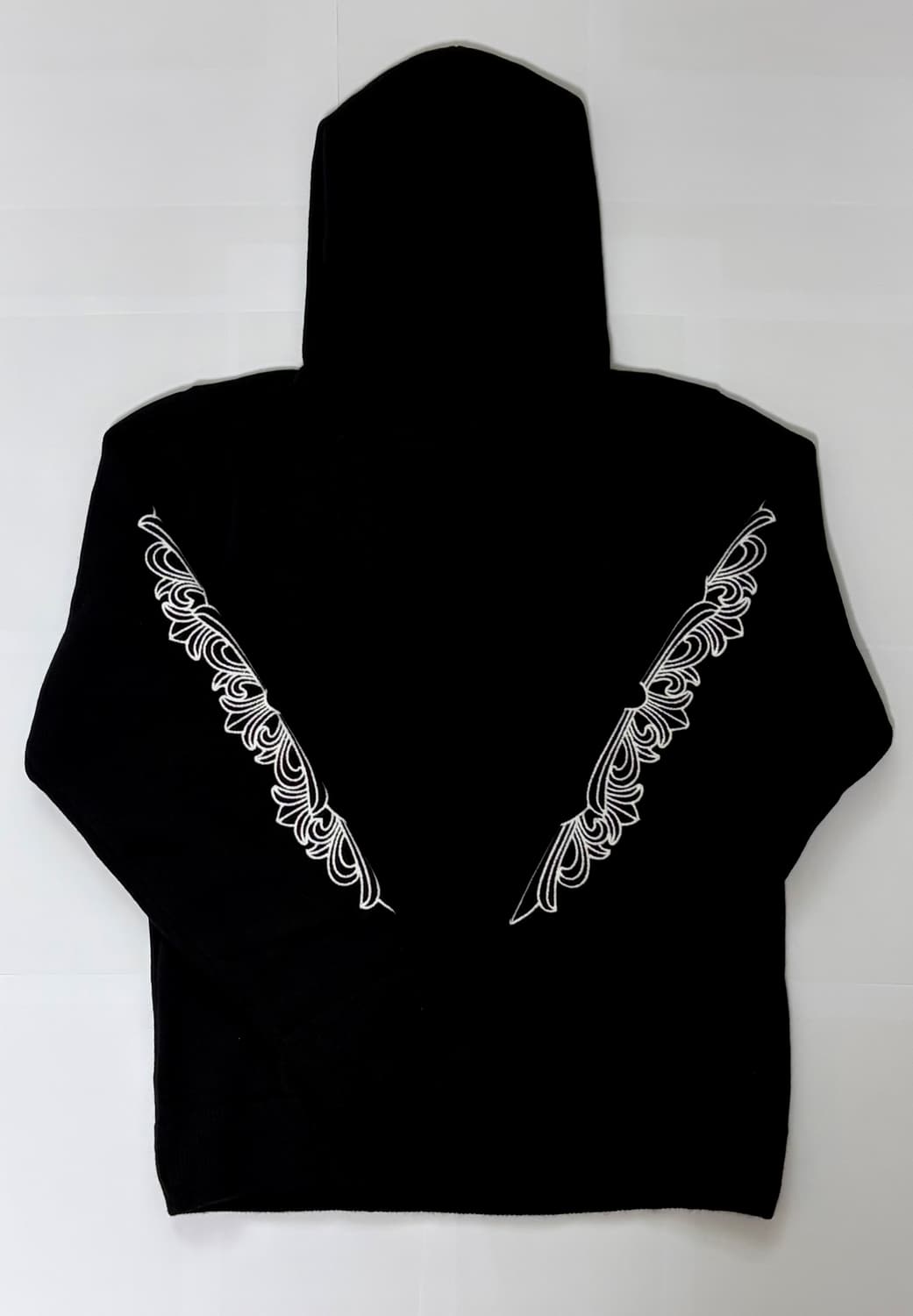 [S] 크롬하츠 플로랄 캐시미어 후드티 상품이미지1