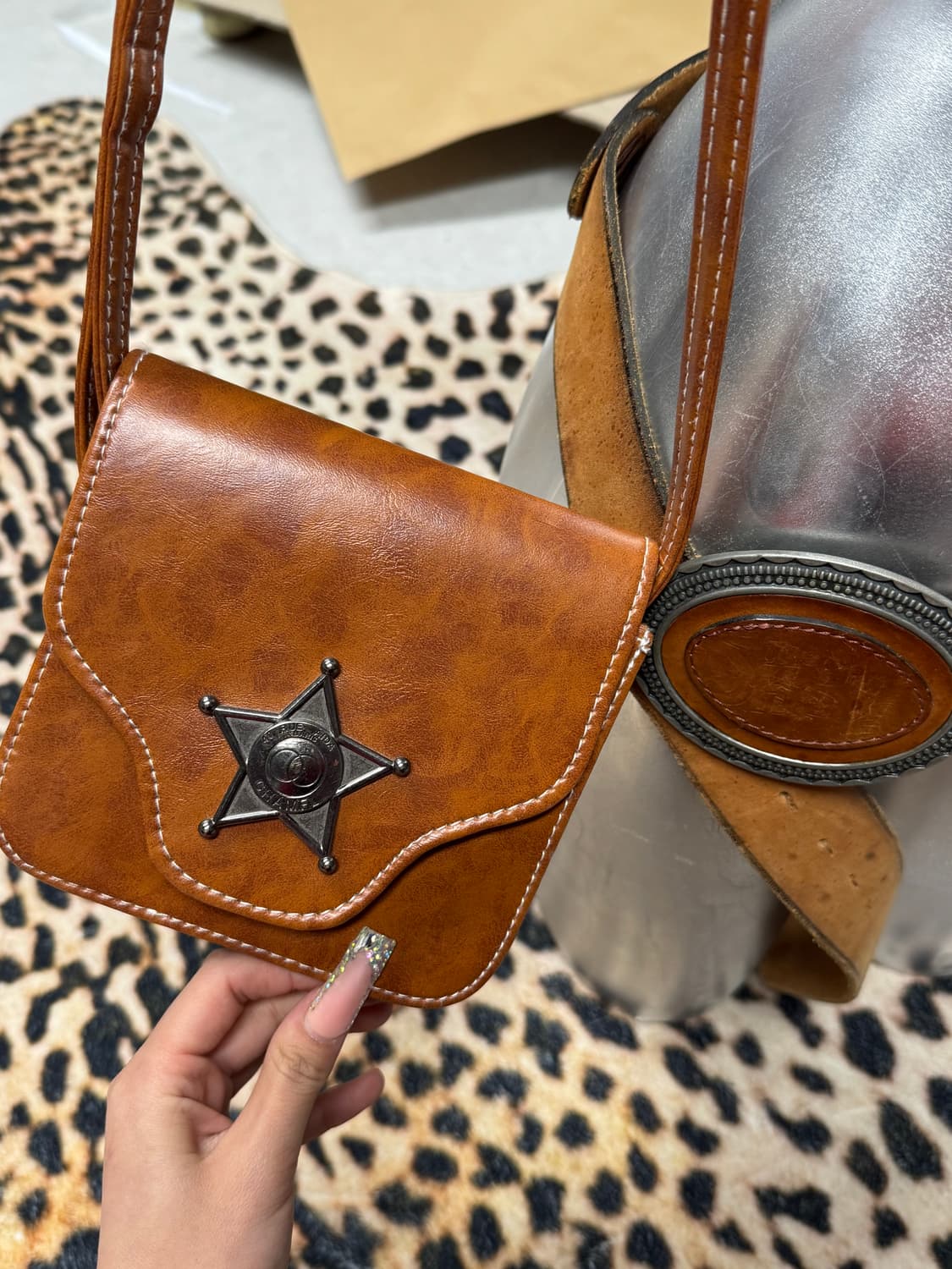 웨스턴 빅버클벨트 & 카우보이백  상품이미지2