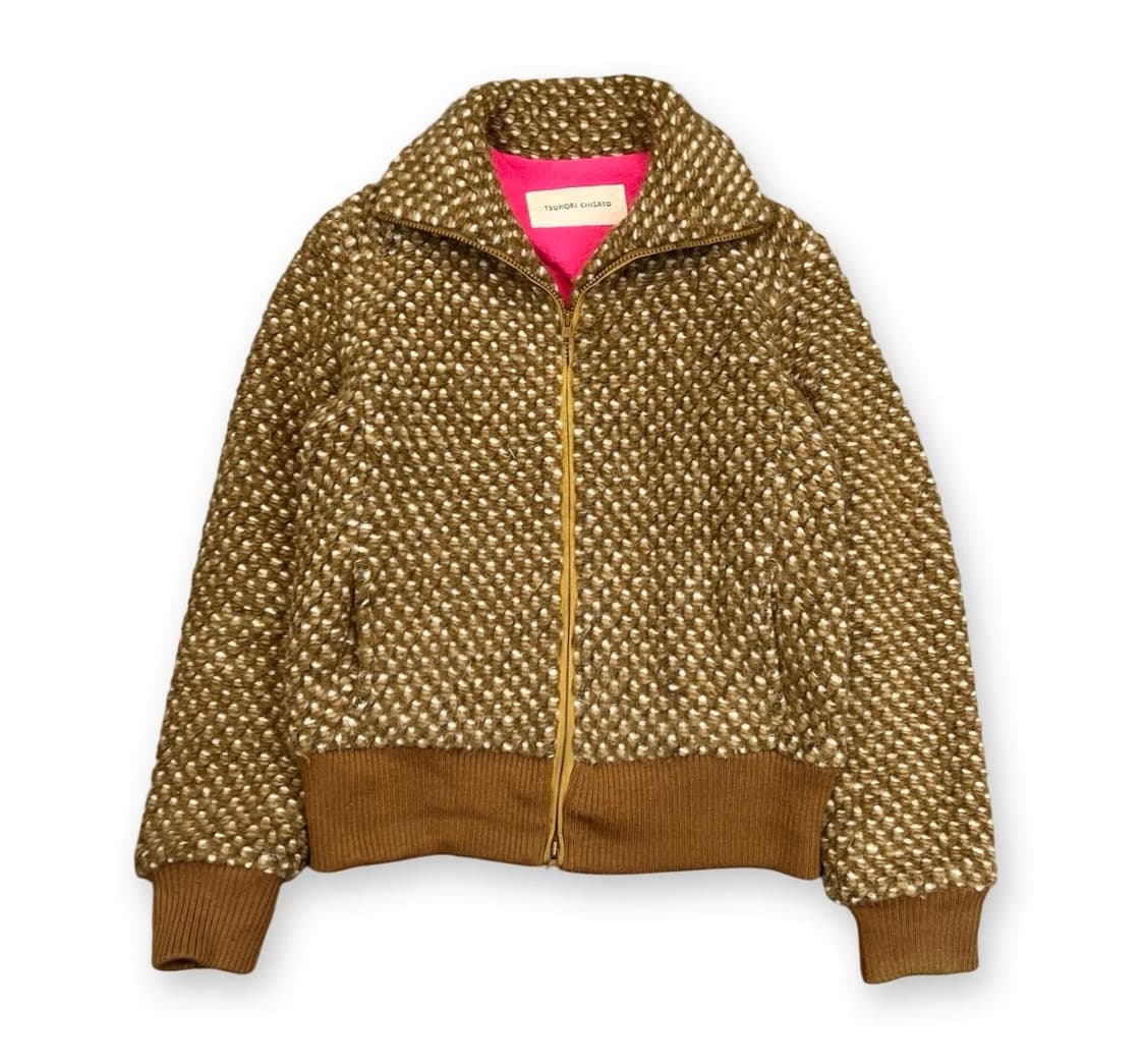 츠모리 치사토 퍼 후드집업  상품이미지1