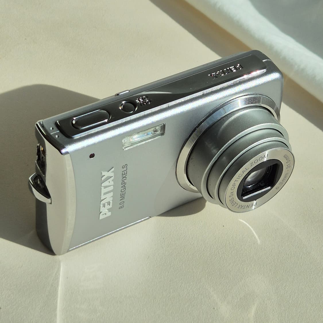 노출이상🥺펜탁스 Optio M50 실버 💿 상품이미지5