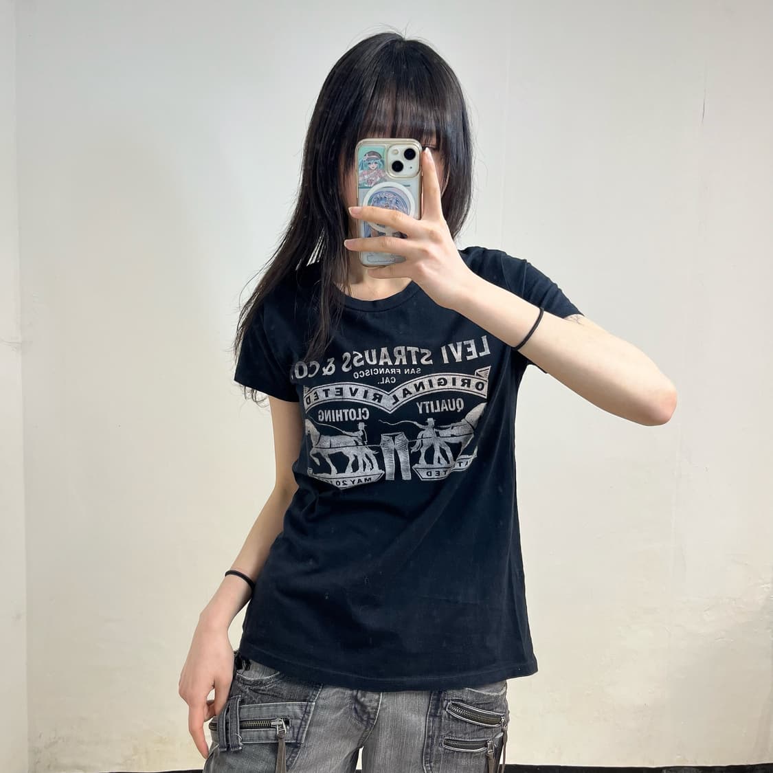 Levi’s black t-shirt 상품이미지1