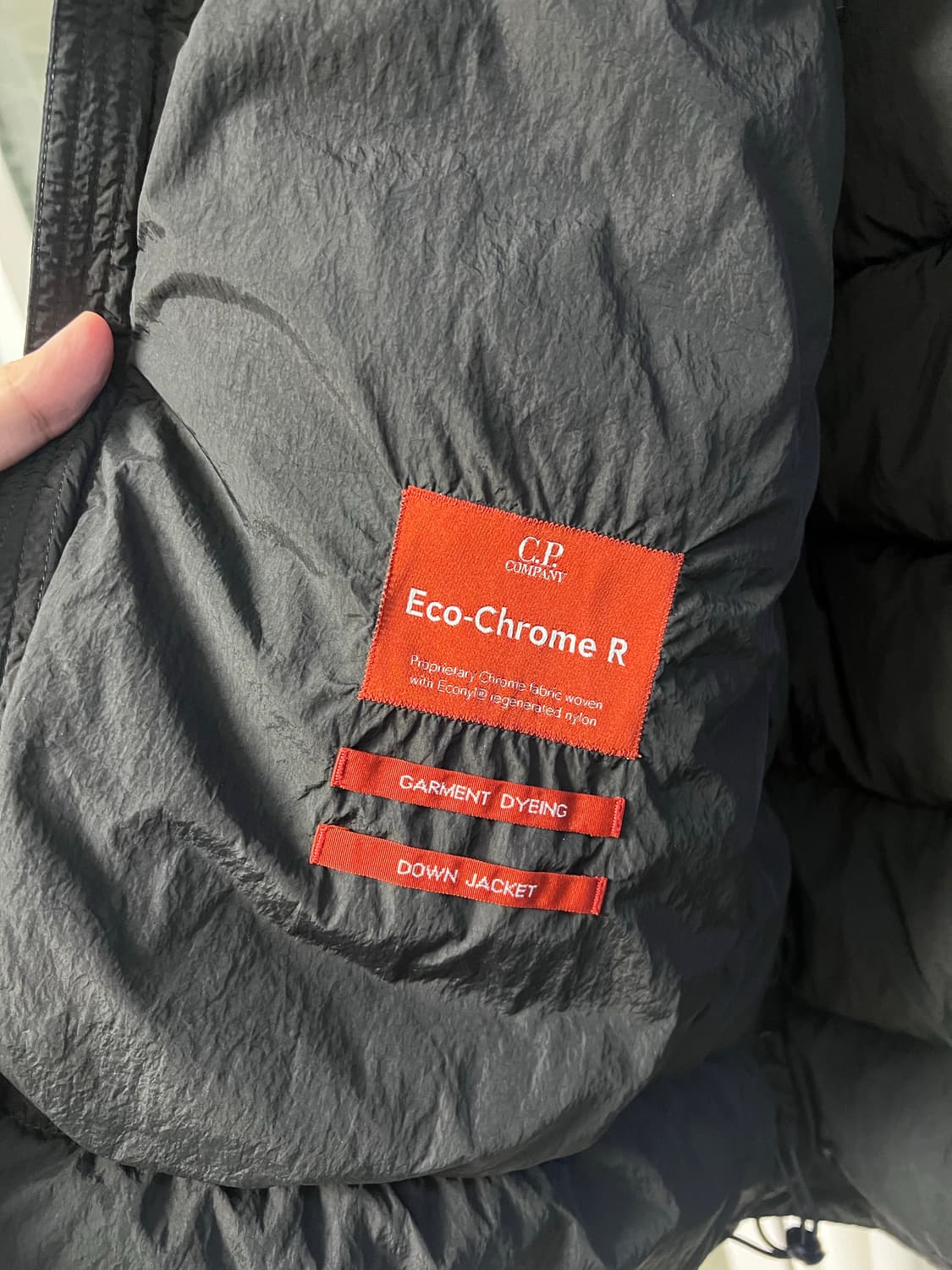 CP컴퍼니 Eco-Chrome R 에코크롬 다운 자켓 패딩 54 상품이미지7