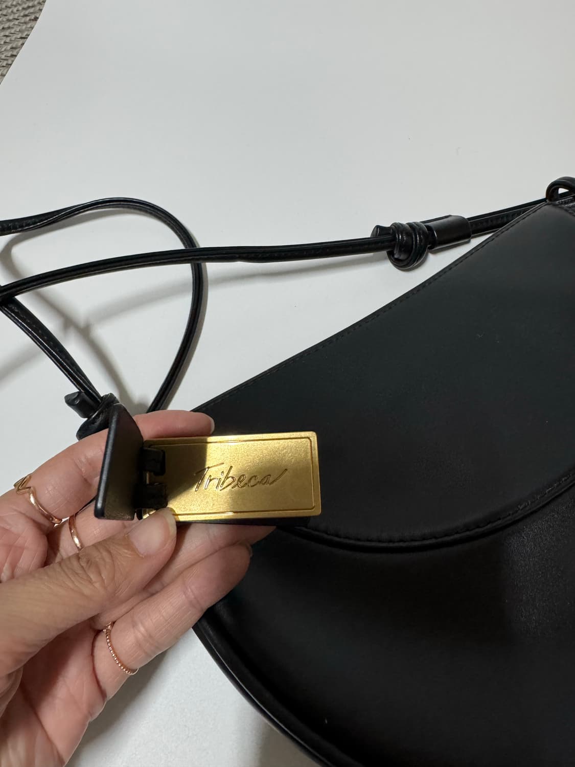 조이그라이슨 트라이베카 크로스백 숄더백 블랙 상품이미지3