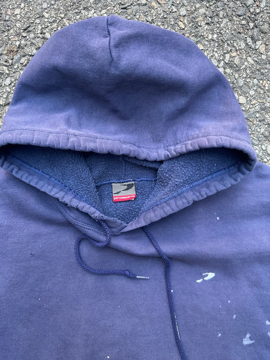 90s 빈티지 프로스피릿 썬페이드 후드 티셔츠 상품이미지2