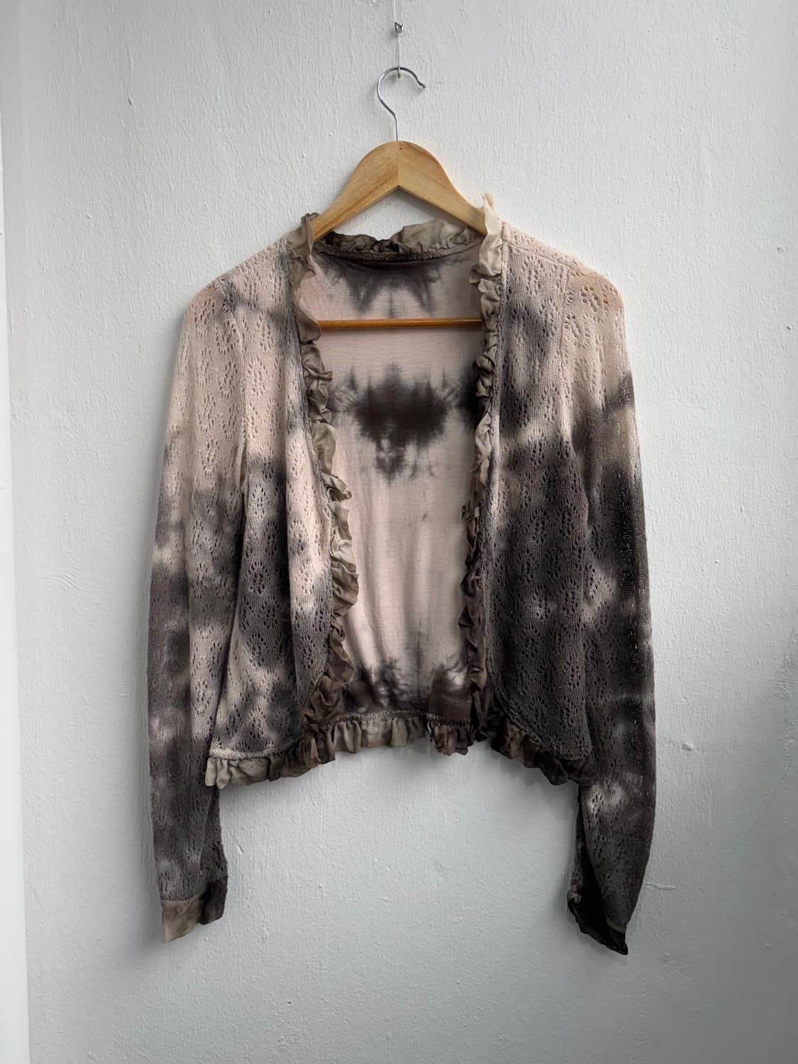 Vintage Frill Trim Cardigan  상품이미지4