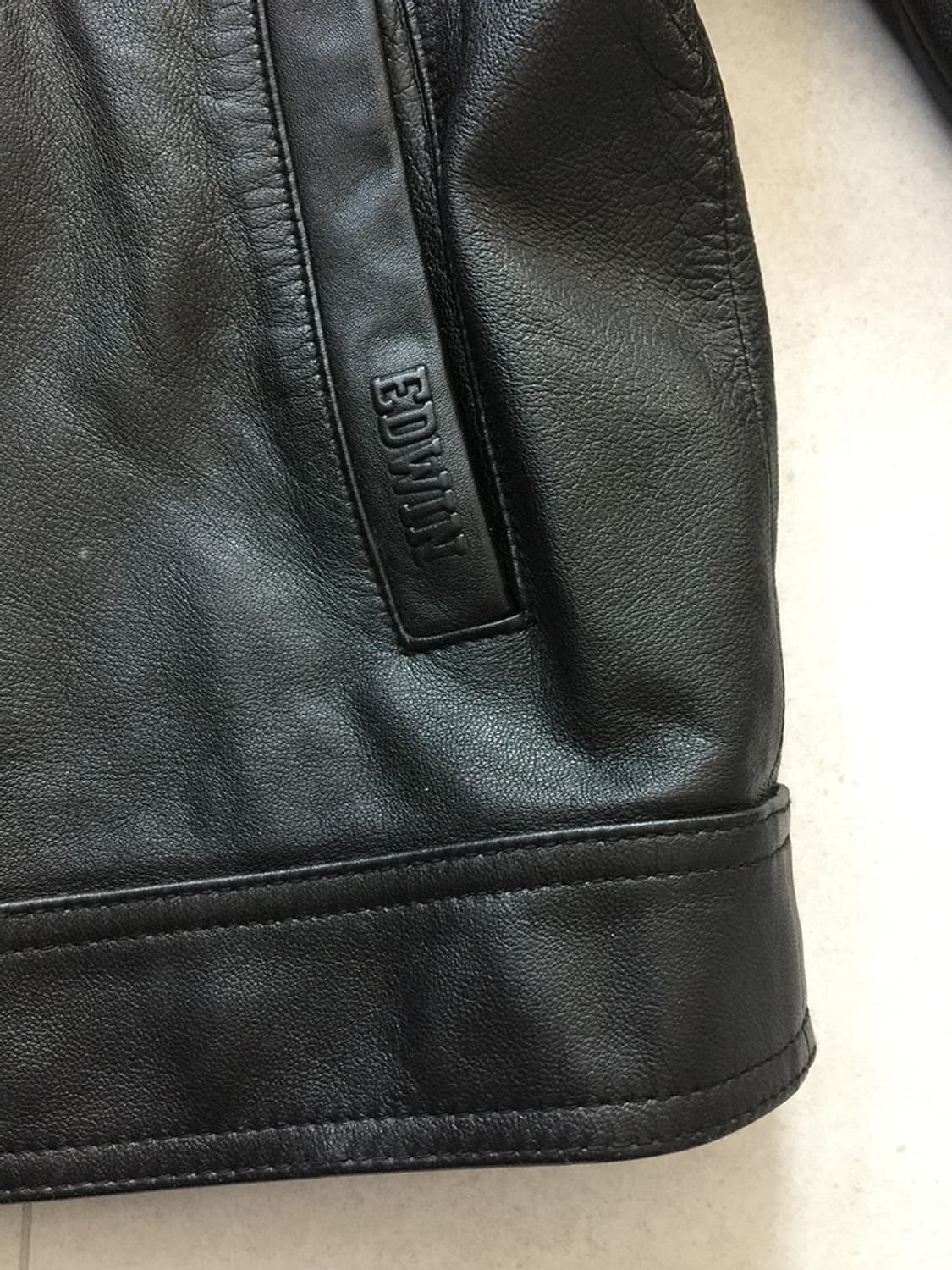 90s Man Edwin Sheepskin Jaket 95 상품이미지5