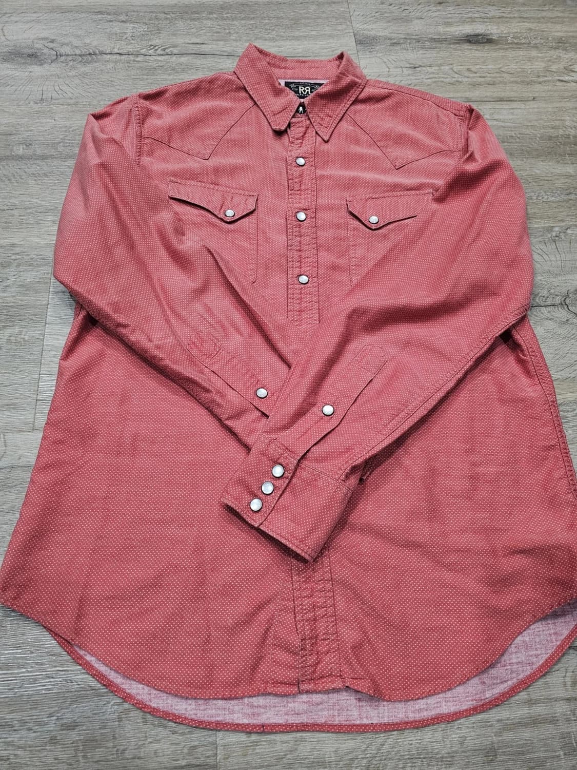 RRL 더블알엘 도트 패턴 웨스턴 셔츠 상품이미지1