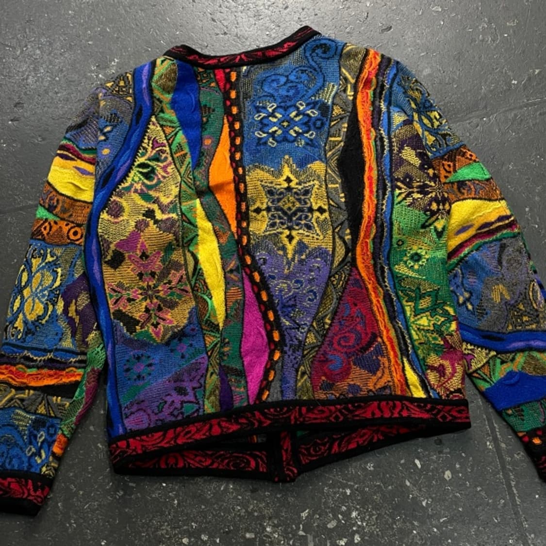 100 쿠지 케이블 가디건 상품이미지5