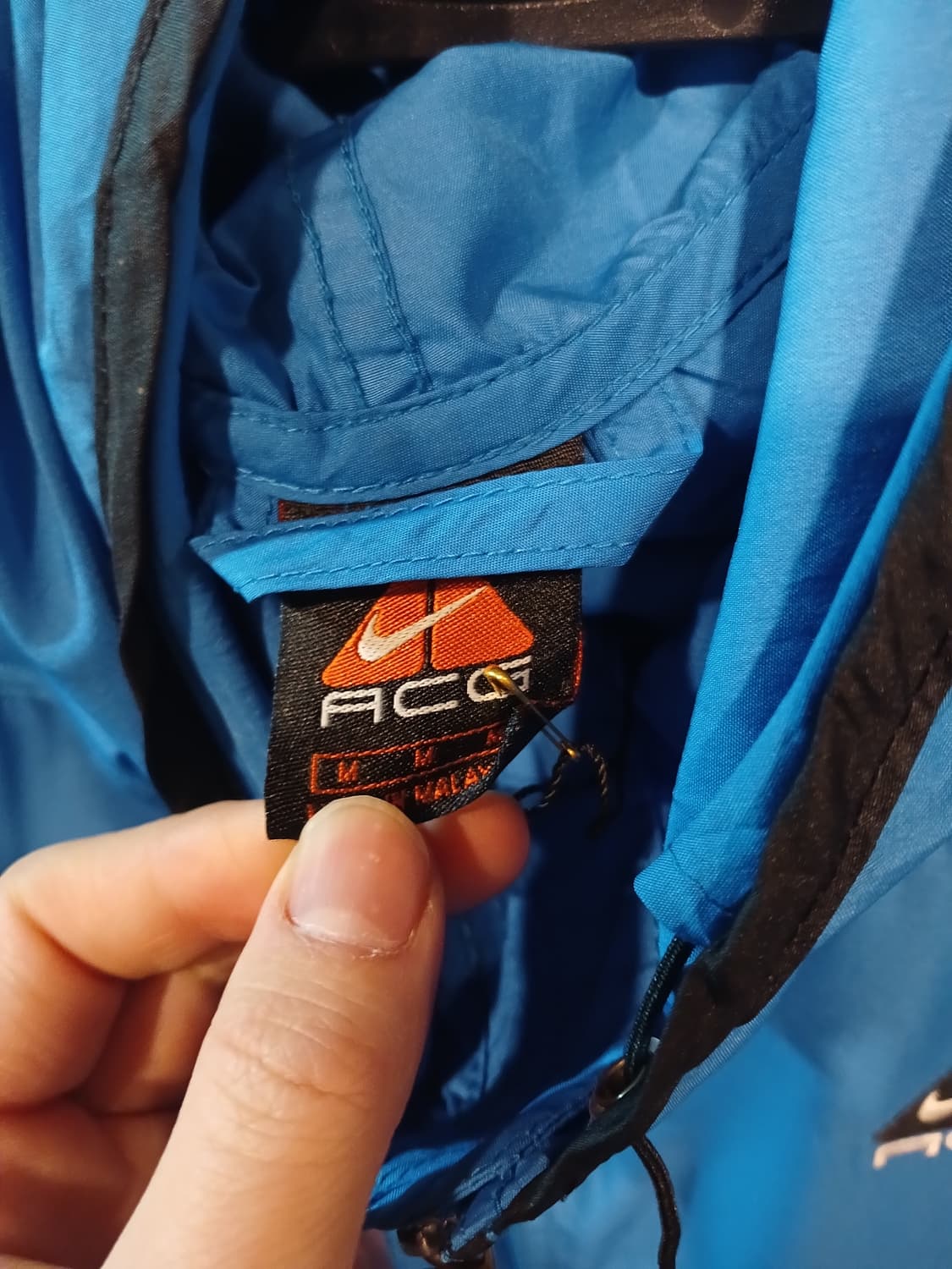 나이키 ACG 아노락 블루 상품이미지3