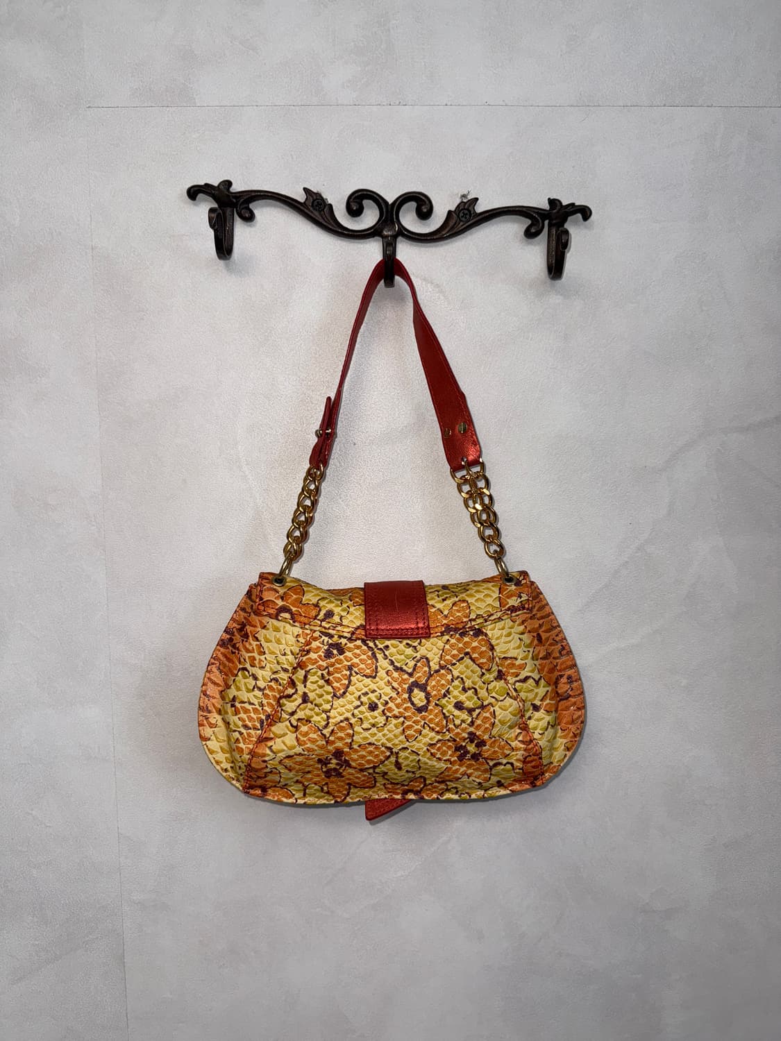 Vincis Bench yellow bohemian floral 숄더백 상품이미지4