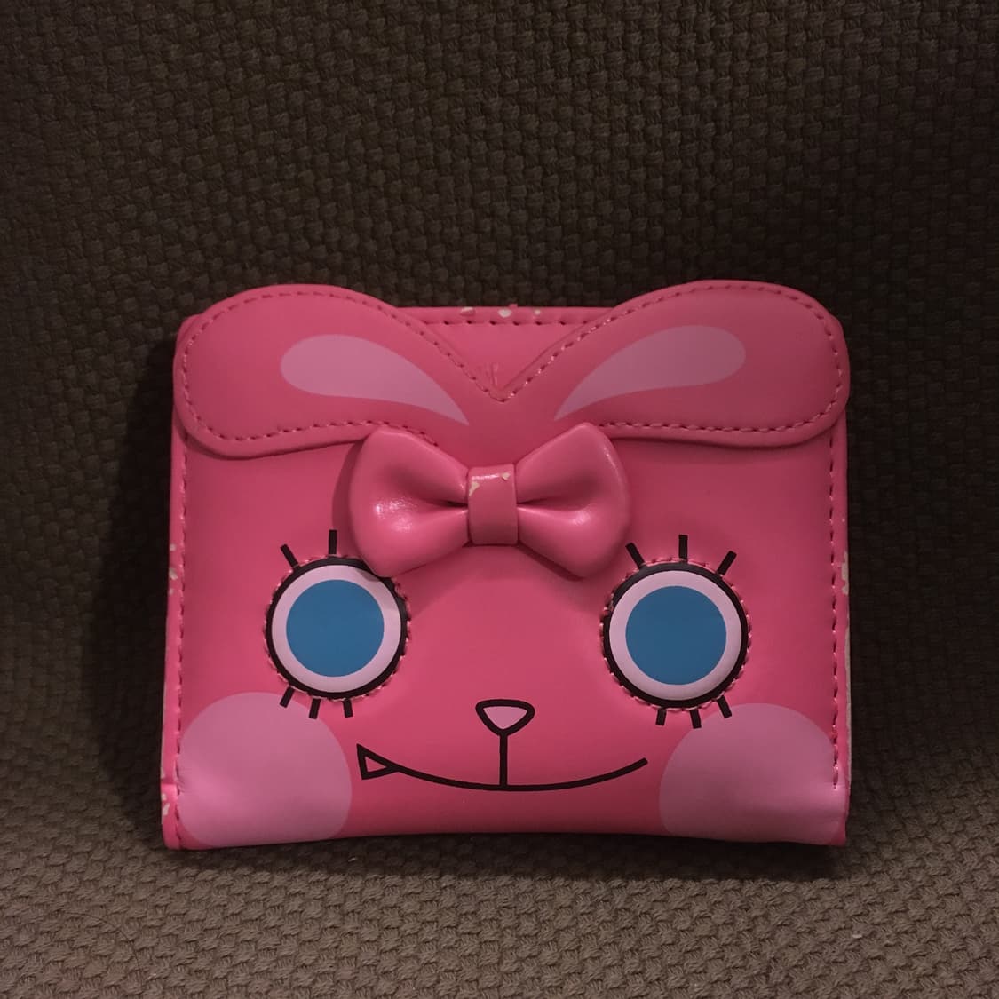 [고전문구] 빈티지 키치 핑크 바니 지갑 상품이미지1