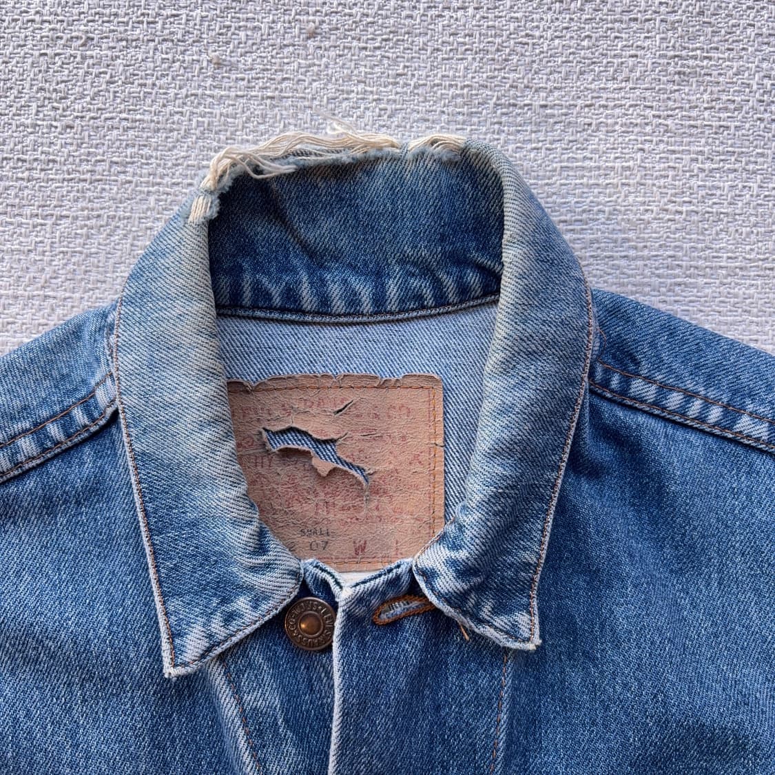 80s 리바이스 Levi’s 데님 트러커 자켓 상품이미지8