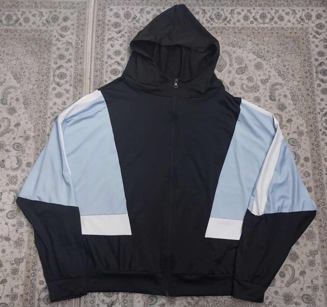 jpn 배색 후드 집업 자켓 3XL 상품이미지1
