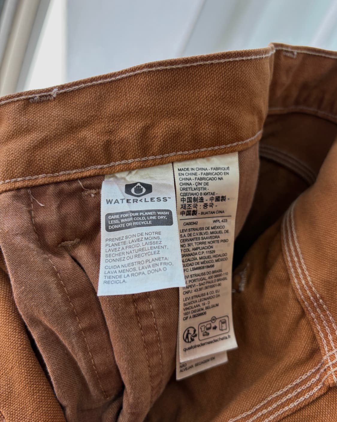 [32-33인치]리바이스 568 루즈 스트레이트 카펜터 팬츠 상품이미지8