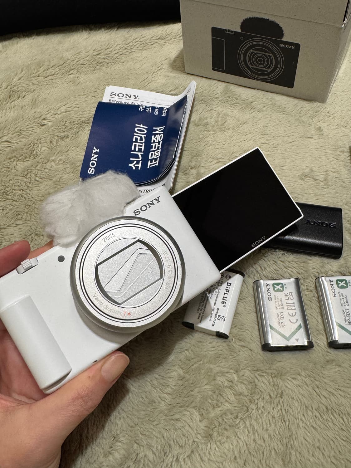 소니 ZV-1m2 화이트 브이로그 카메라 상품이미지2