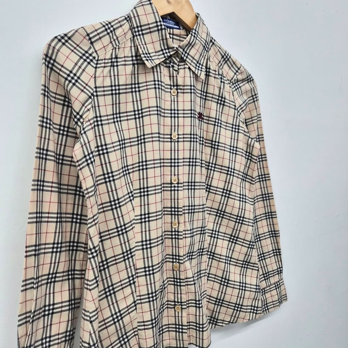 버버리 체크 셔츠 여성 XS 상품이미지2