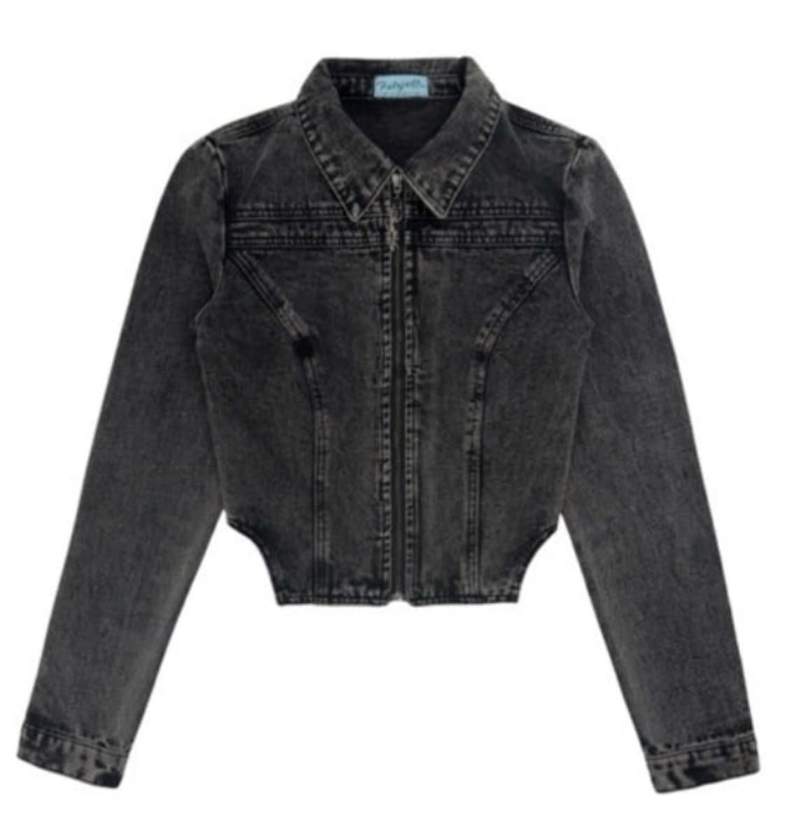 페일제이드 언발란스 크롭 데님 자켓 상품이미지2