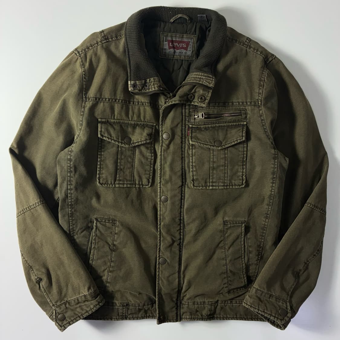 Levi's  리바이스 워싱 사파리 워크자켓  상품이미지1