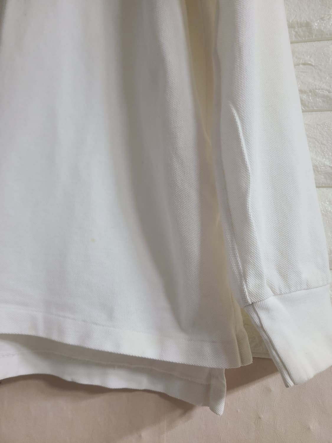 폴로 랄프로렌 화이트 긴팔 카라티(실100-105) 상품이미지9