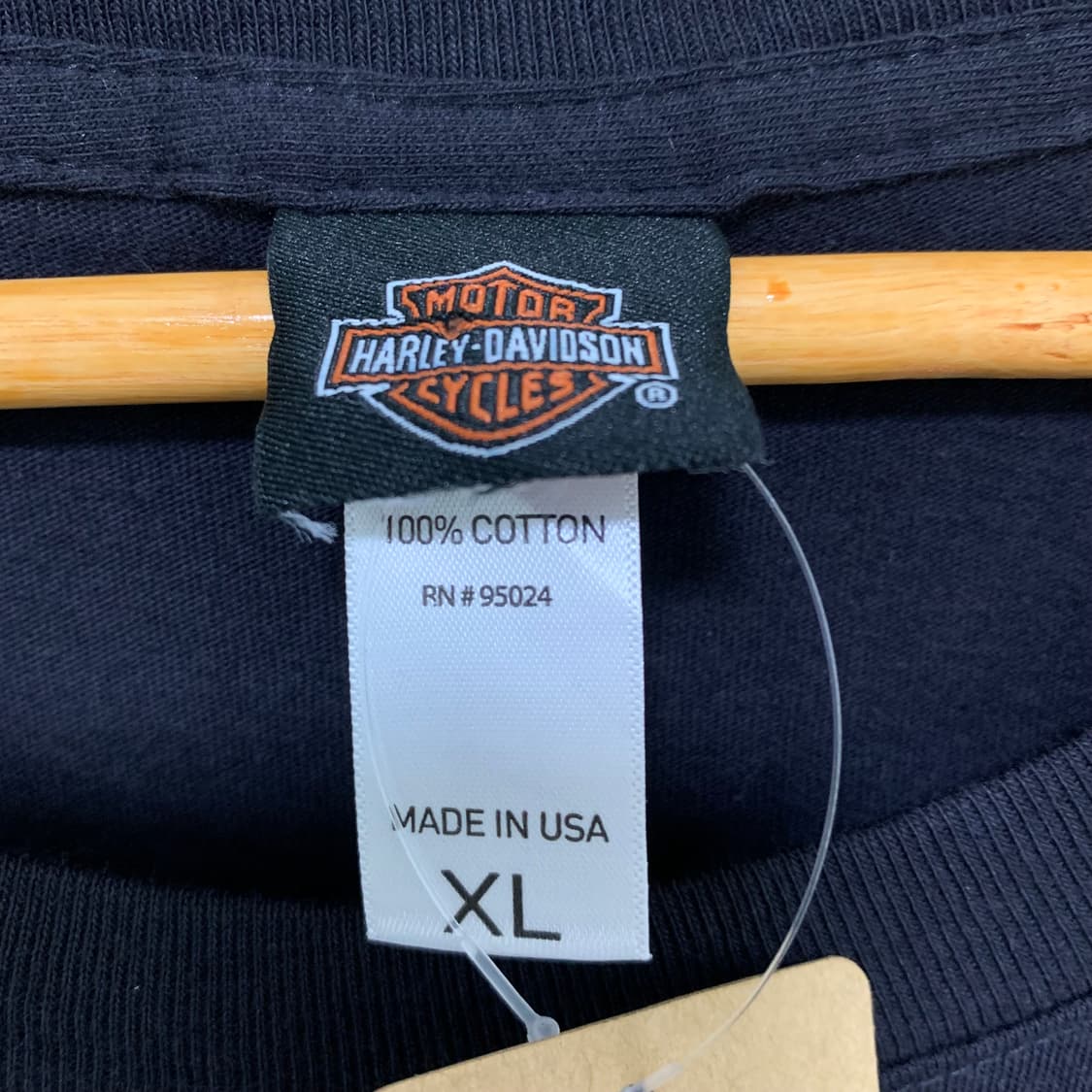 할리 데이비슨 빈티지 프린팅 반팔 티셔츠 XL 남녀공용 상품이미지4