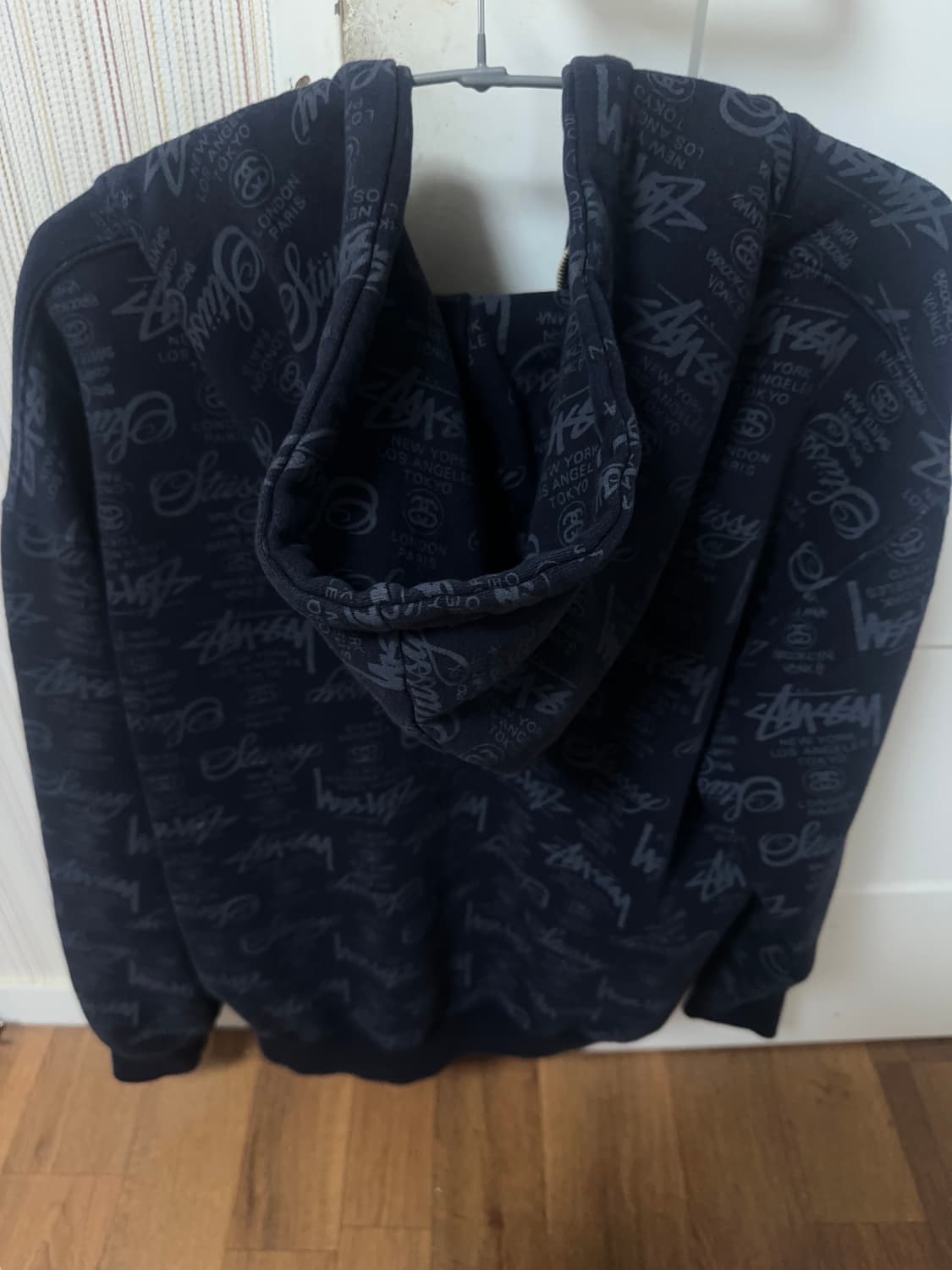 00s 스투시 올 로고 후드집업 상품이미지3