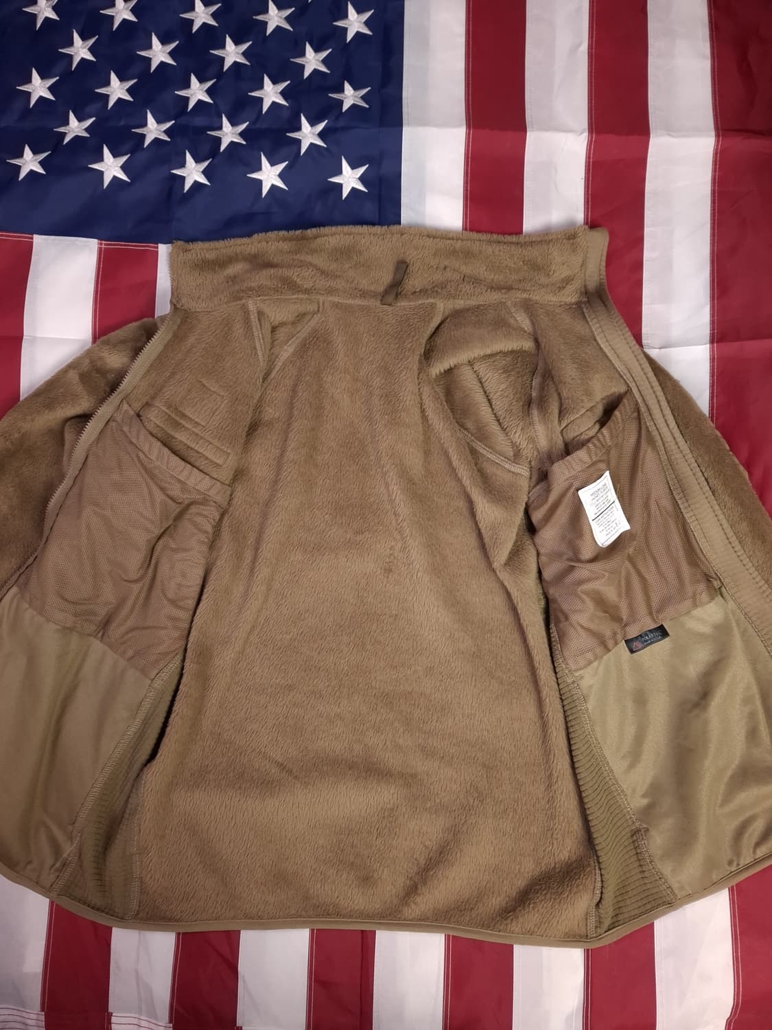 오리지날 미군 지급용 신형 OCP 폴라텍 후리스자켓 상품이미지9