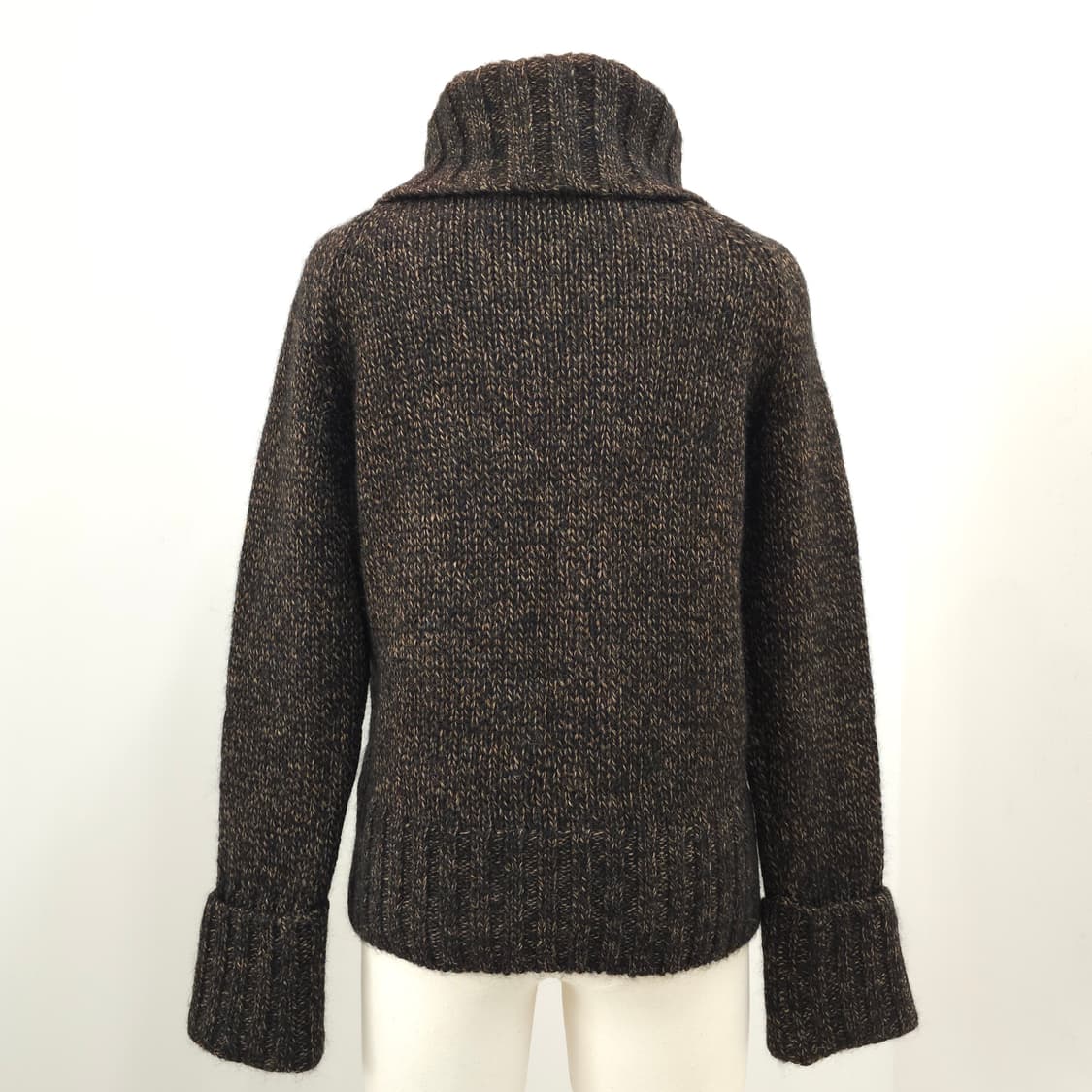 앙고라 모헤어 울 혼방 하이넥 터틀넥 스웨터 일본빈티지 상품이미지2