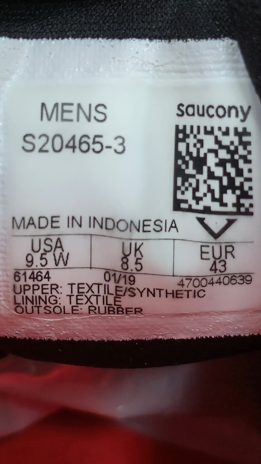 써코니 275mm- 가이드 이소 2 운동화 검정/오렌지 러닝화 상품이미지7