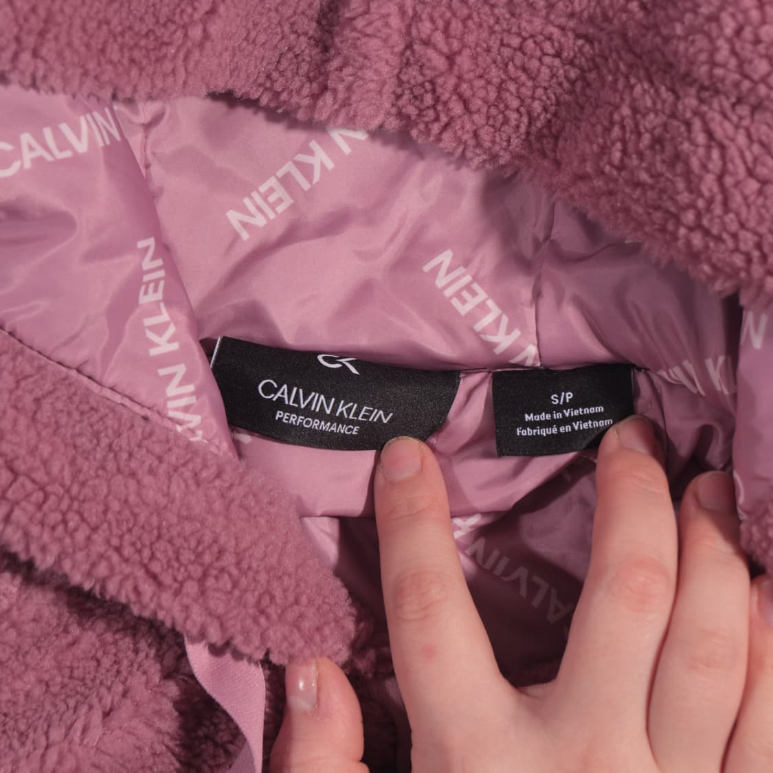 캘빈클라인 플리스 집업 B108 상품이미지2