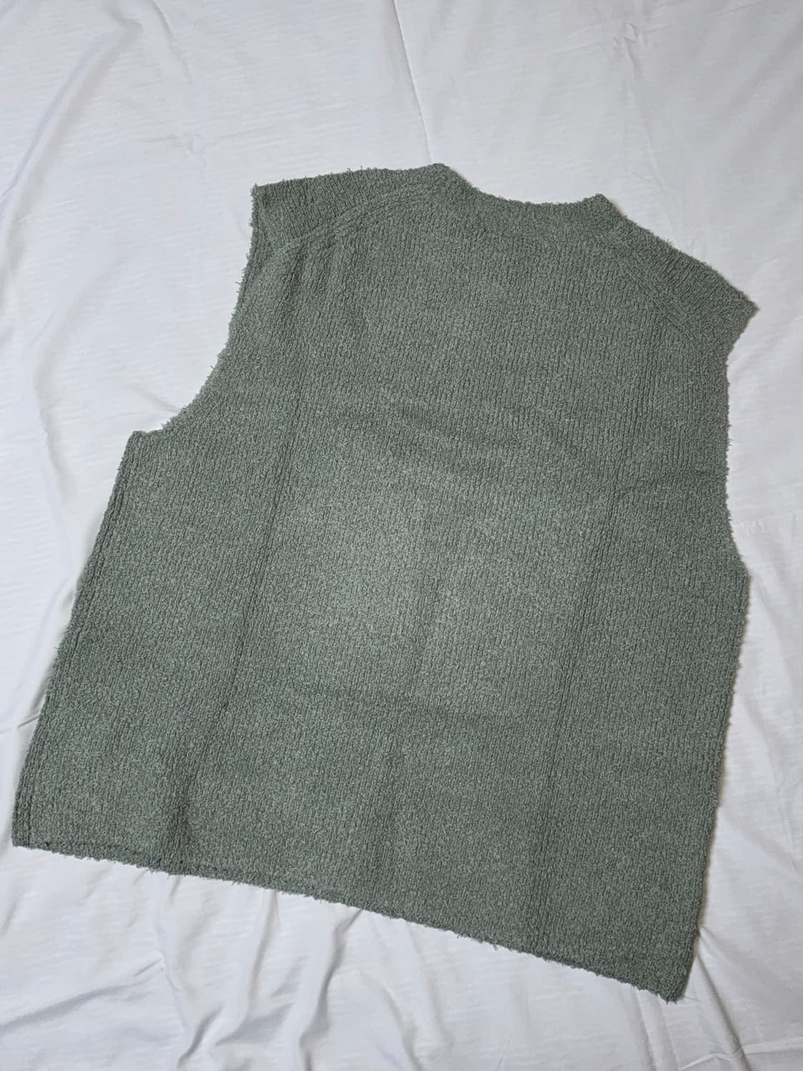 코스 코튼 부클 니트 베스트 M 상품이미지2