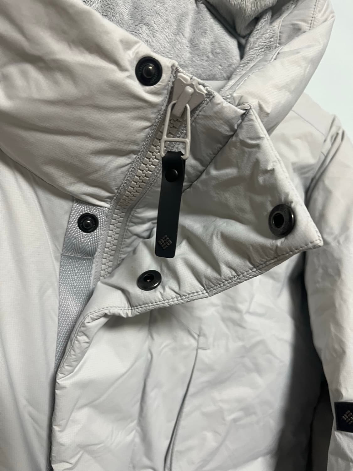 컬럼비아 패딩 자켓 아이보리 상품이미지4