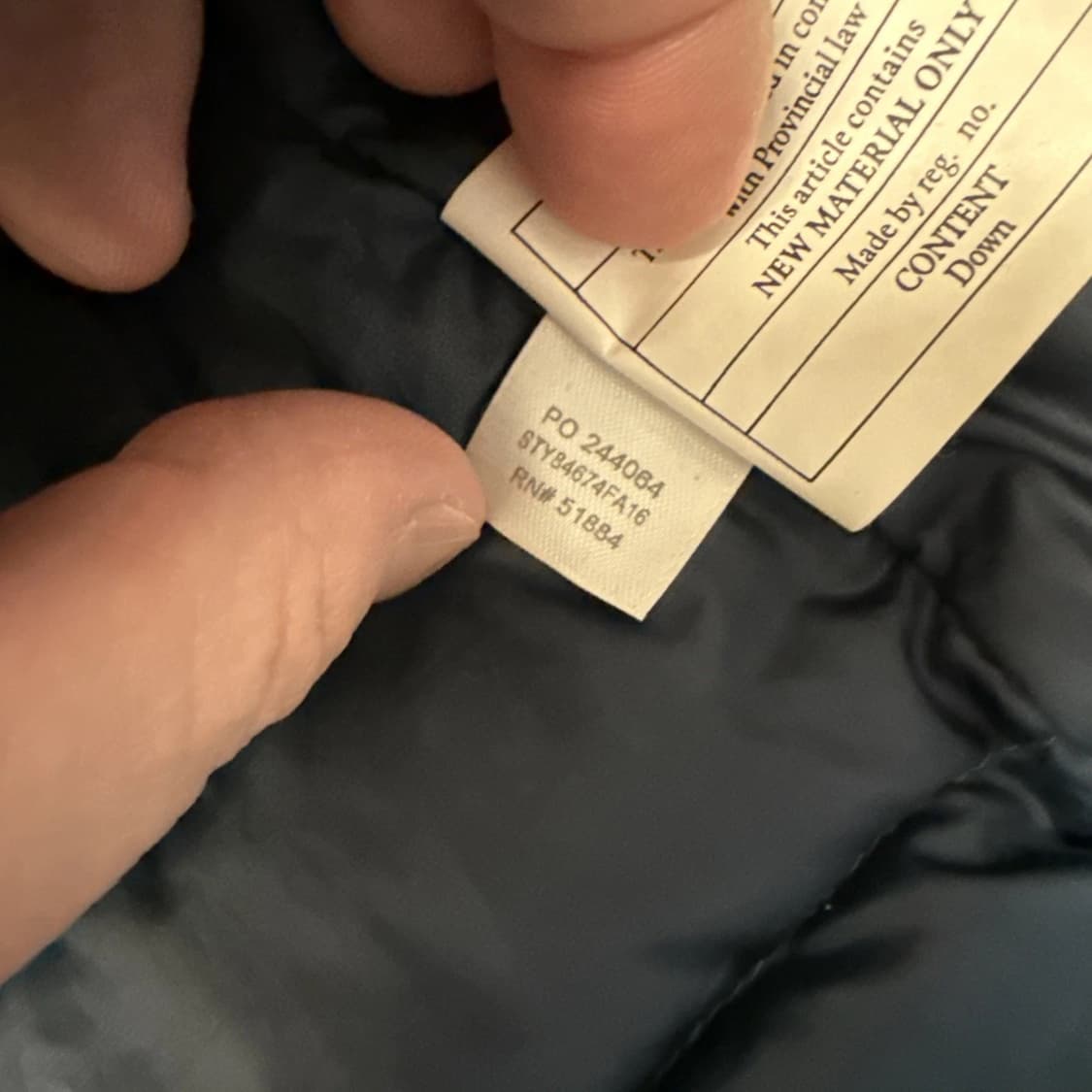 16FW 파타고니아 경량패딩 블루 상품이미지5