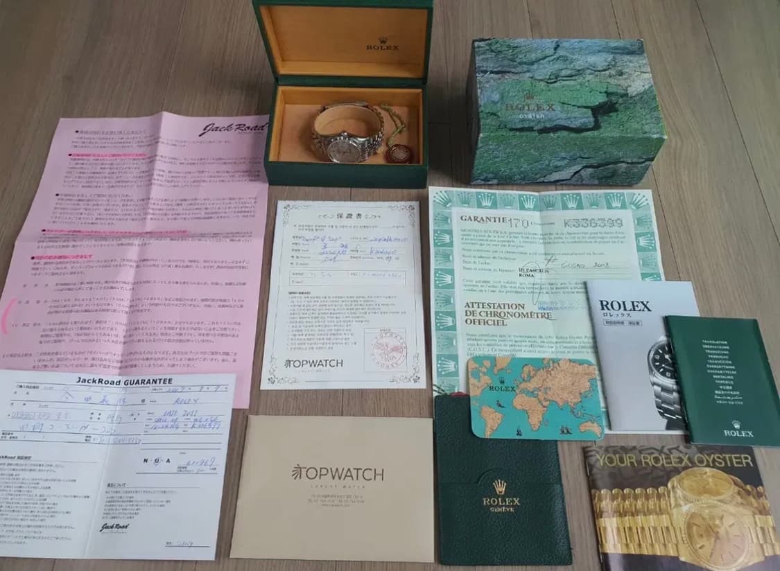 풀셋 롤렉스 16234 자개 다이얼 10포인트 다이아 상품이미지4