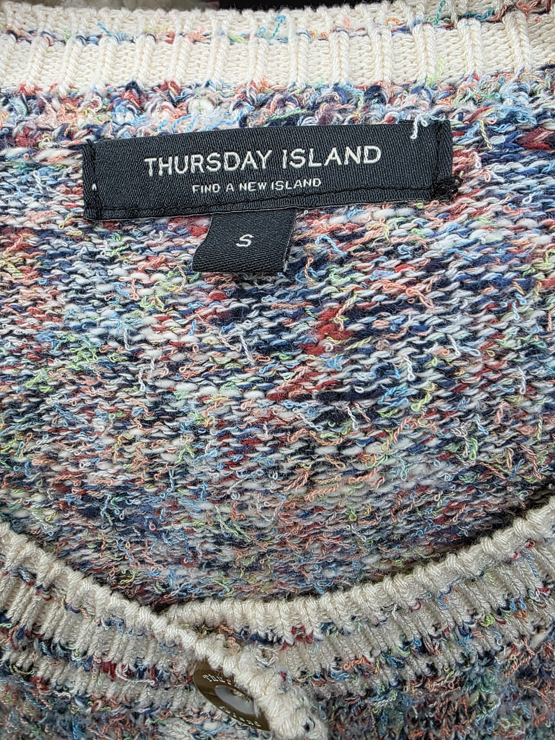 써스데이 아일랜드 여성 가디건 상품이미지3