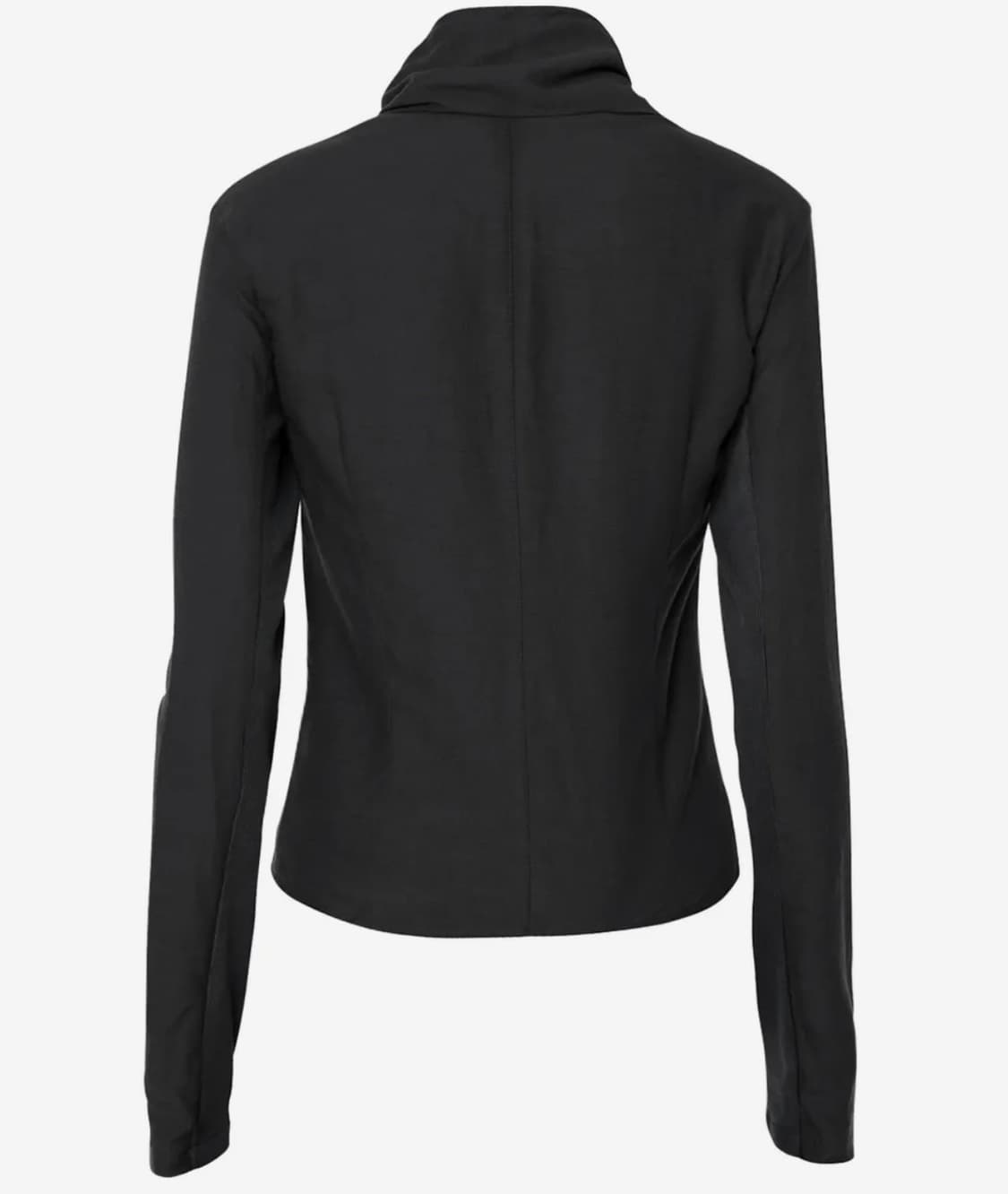 Asymmetrical Biker Jacket (FL-047_Black) 상품이미지2